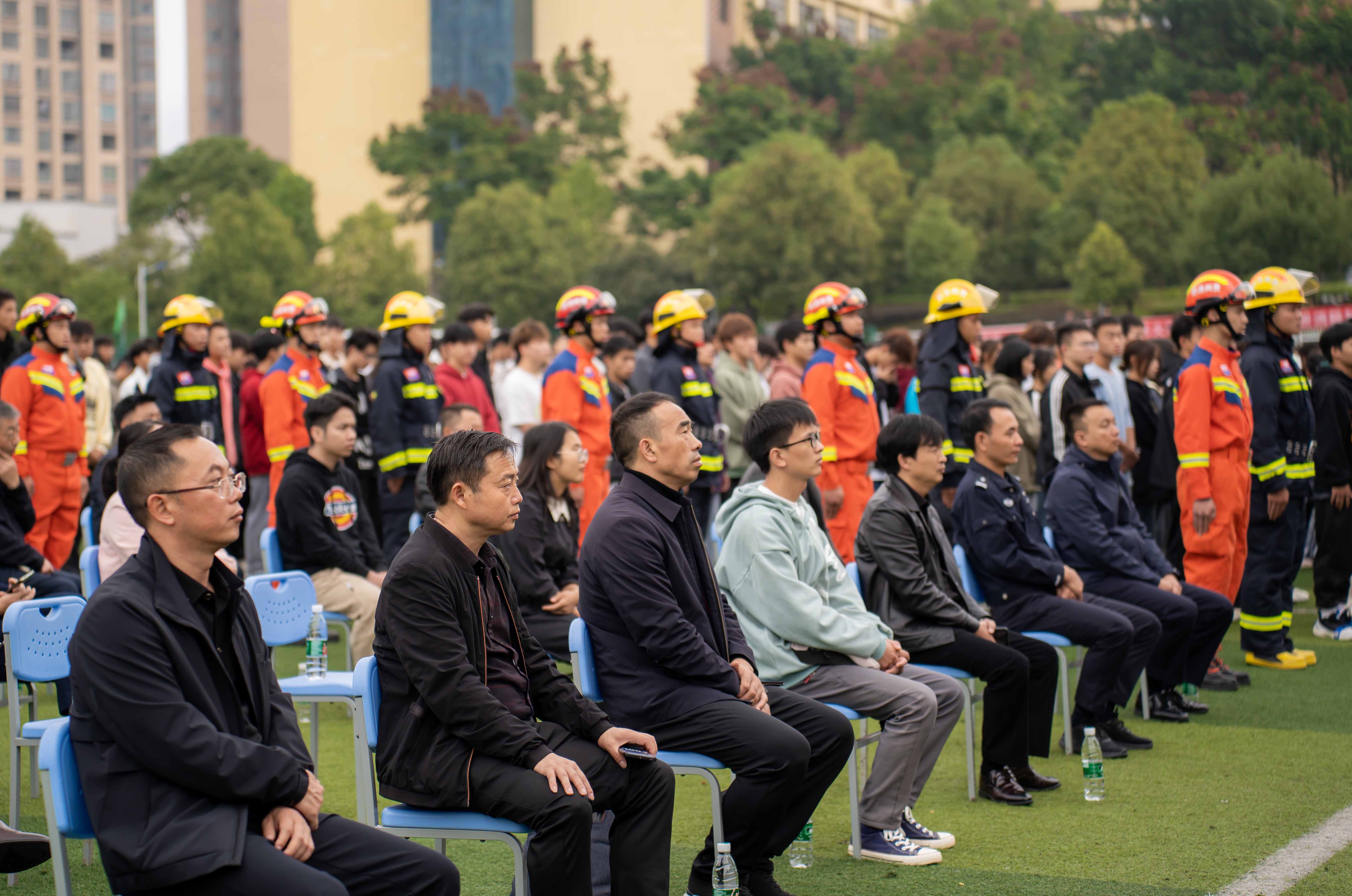 2023年德江县消防宣传月活动启动仪式暨第二届大学生消防技能运动会在best365网页版登录举行(图11)